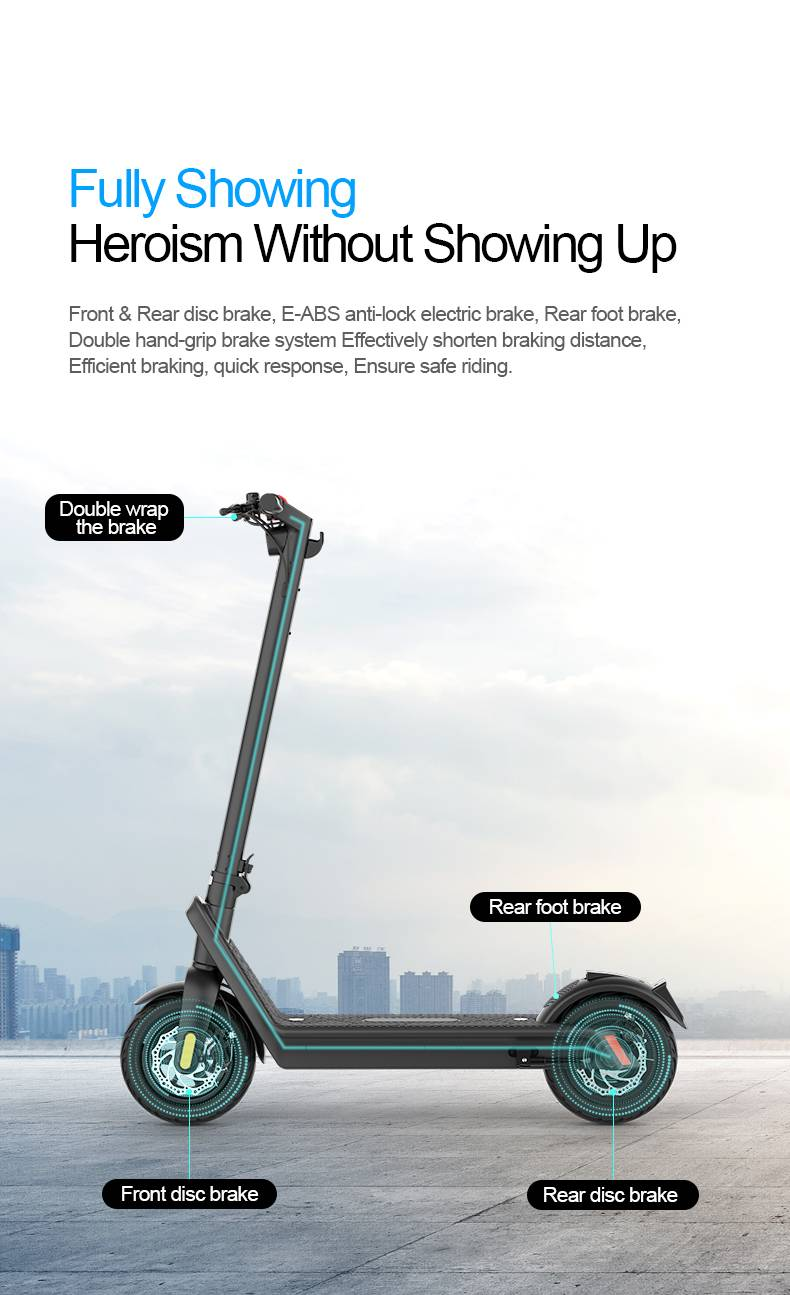 X9 Yetişkin Elektrikli Scooter 36V 500W Magnezyum Alaşımlı 2 Tekerlekli 10" 15.6Ah 40KM/H Katlanabilir Elektrikli Tekmeli Scooter Kendi Dengesini Sağlayan E Scooter Elektrikli Kaykay_voghion.com