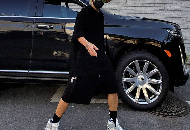 Revers-T-Shirt, Poloshirt, Sportbekleidungsset für Herren, Sommerhandtuch, lockeres Kurzarmhemd und Shorts, zweiteiliges Set_voghion.com