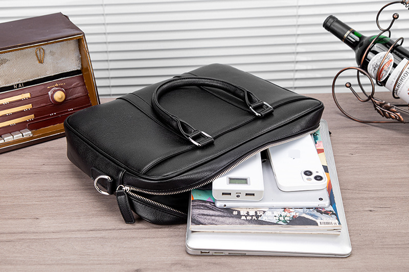 Men's Handbags New Large Capacity Men's Bag Messenger Bag Casual Computer Bag Briefcase Business Bag_voghion.com