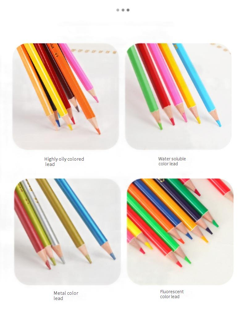 Set di 12 matite acquerellabili colorate, materiali artistici vivaci e sfumabili per bambini e adulti, matite esagonali in legno di alta qualità per schizzi_voghion.com