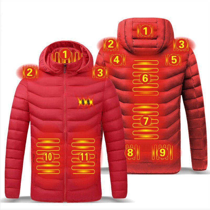 Herren Daunenjacken, Baumwollgefütterte Jacken, Heizanzüge, Jacken, Winterkleidung, Herren Herbst und Winter_voghion.com