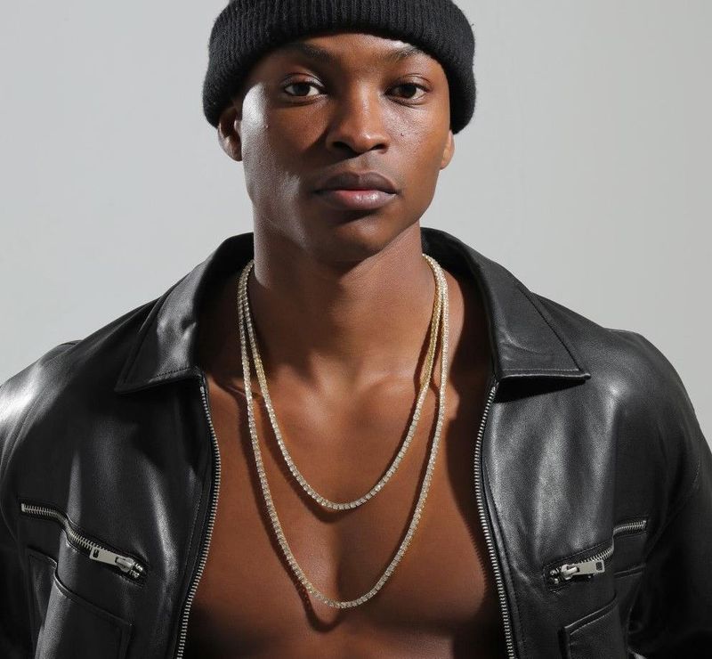 Men Fashion Hip Hop Punk Cuban 1-Row Bling Crystal Diamond 3MM/4MM/5MM Cuban Link Chain Tennis Long Chain Necklaces Jewelry Safety Watch-Clasp_voghion.com