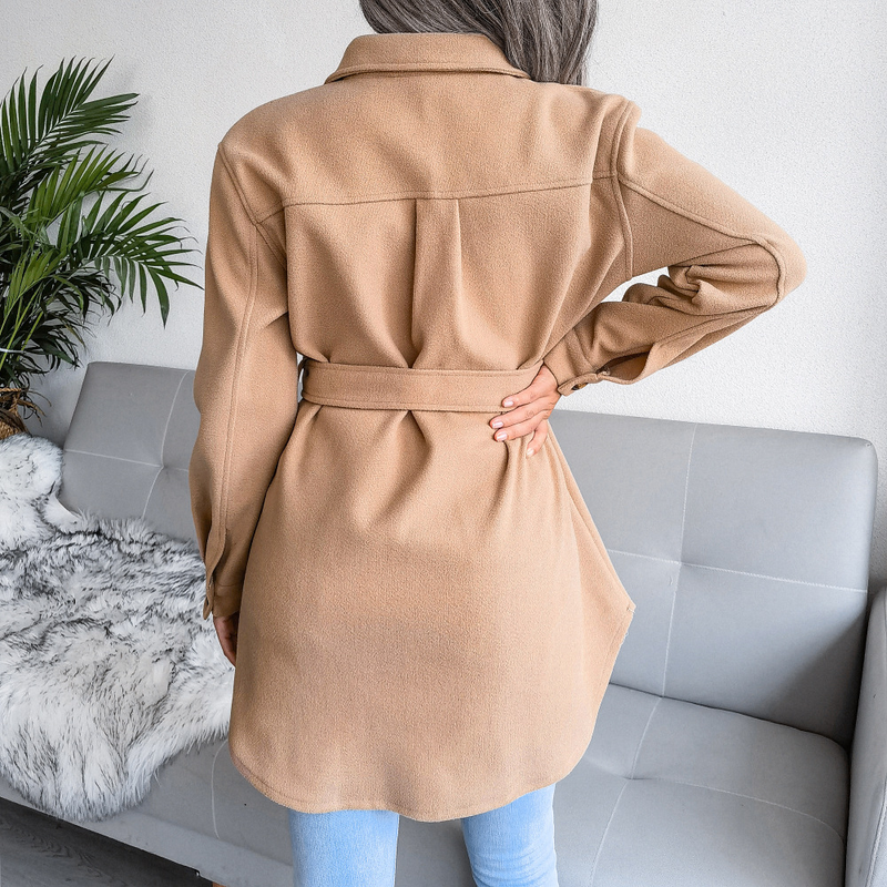 2023 Herfst Winter Enkelrijs Wollen Jas Damesmode_voghion.com