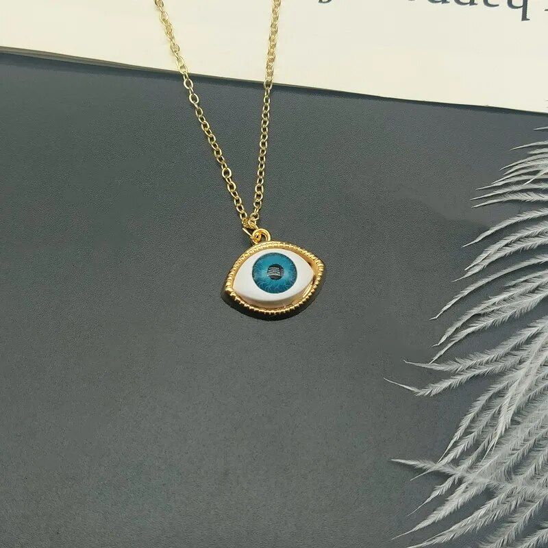 2024 Fashion Charming Gothic Eyeball Vintage Punk evil Eyes Pendant Lucky Evil Eye Necklace Gifts_voghion.com