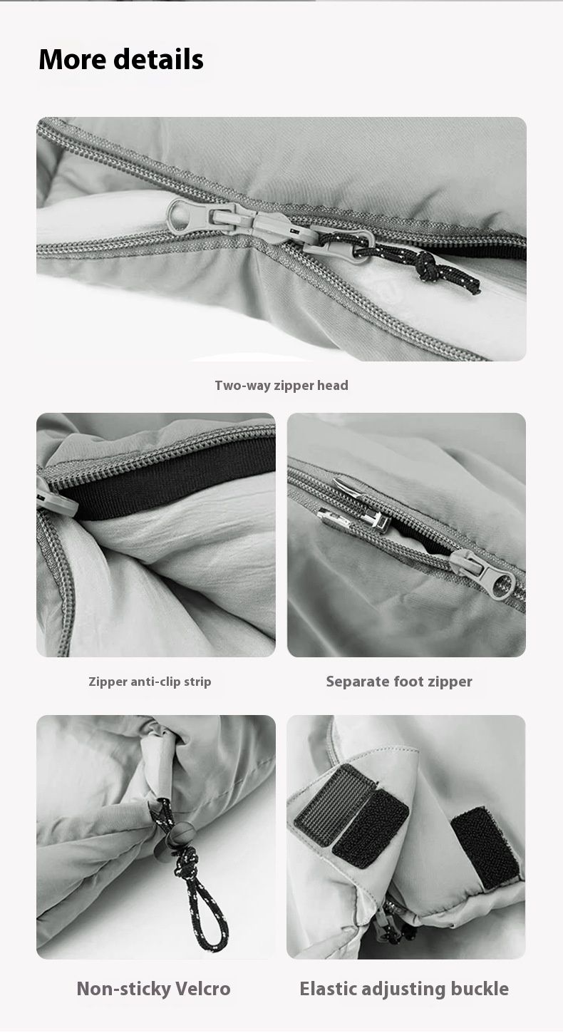 Colchoneta para dormir de algodón grueso, sin pegamento, cálida y agradable para la piel, para acampar al aire libre, para las cuatro estaciones_voghion.com