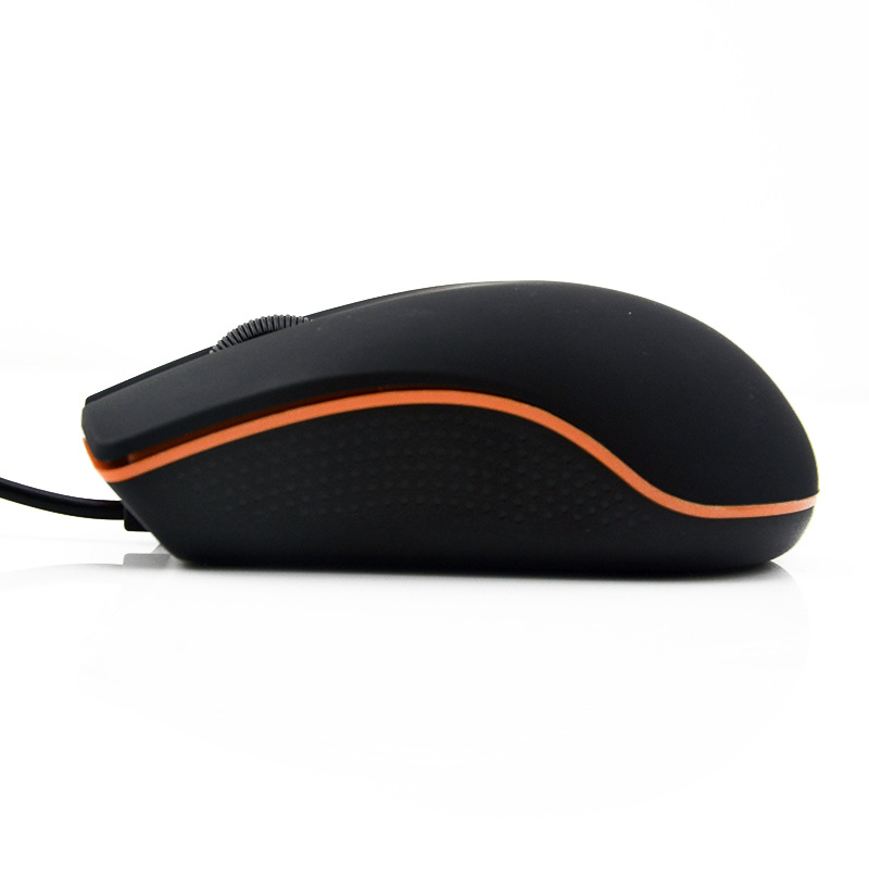Souris optique filaire USB pour ordinateur portable, bureau, maison, entreprise_voghion.com