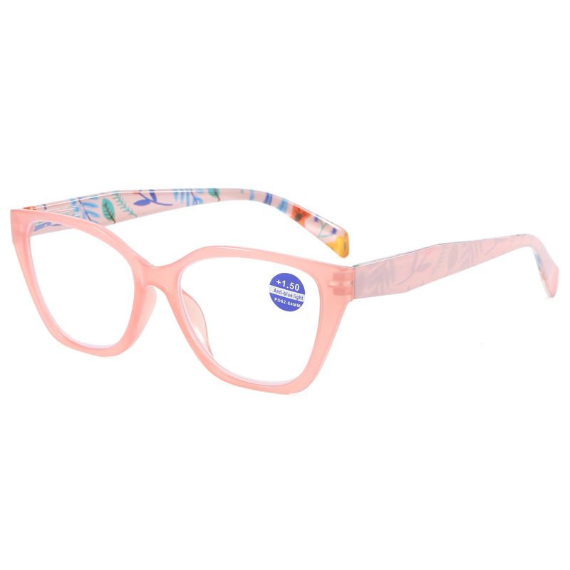 2024 New Spring Leg Anti-Blue Light Wear-Resistant Fashion Square Frame Unisex Reading Glasses_voghion.com