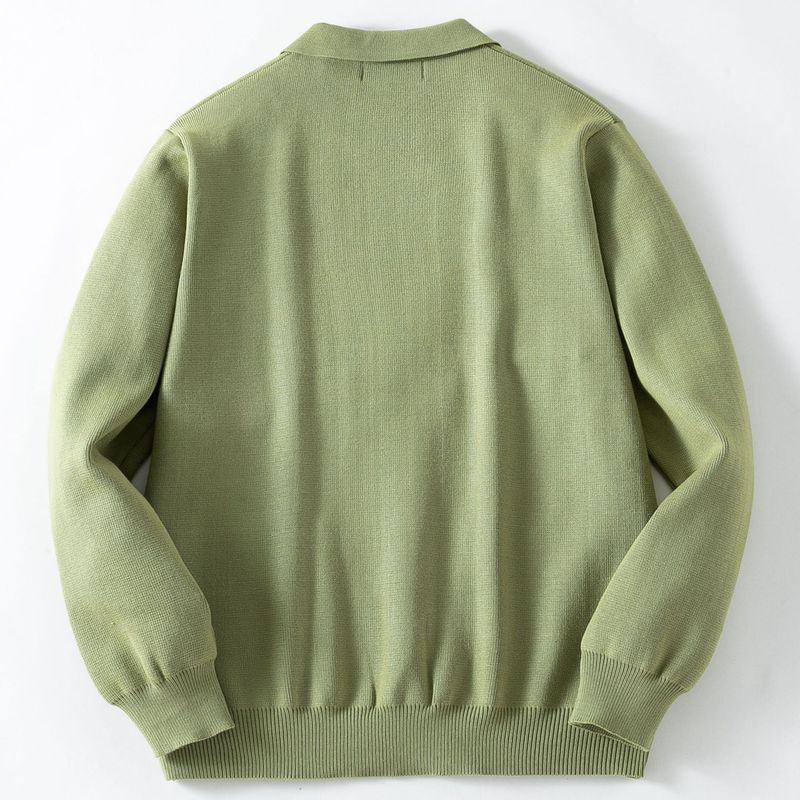 Veste pull à manches longues en tricot haute densité pour hommes, printemps et automne SY0016_voghion.com