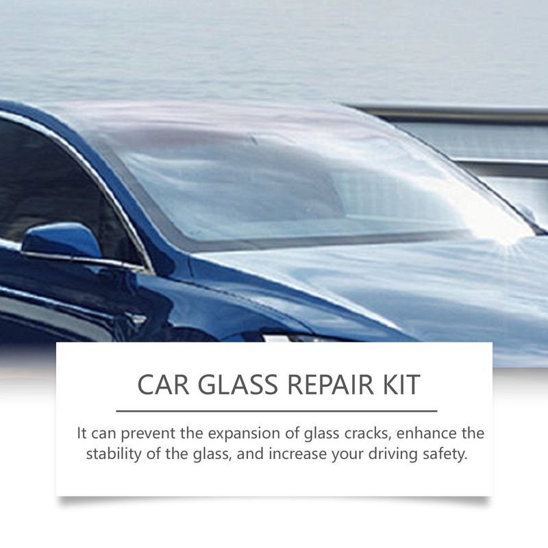 Auto Reparatursatz fir Fënsterrëssreparaturflëssegkeet fir d'Siicht ze verbesseren, d'Kloerheet vum Tool_voghion.com