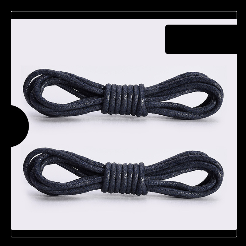 Accessori per scarpe Stivali Martin lacci per scarpe scarpe in pelle stivali marrone bianco nero corda cerata lacci per scarpe rotondi cerati corda un paio_voghion.com