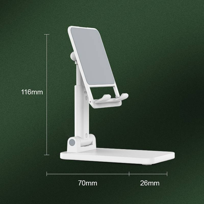 Foldable Mobile Phone Stand, Portable Mobile Phone Holder For Desktop Mobile Phone Accessories, Height Adjustable_voghion.com