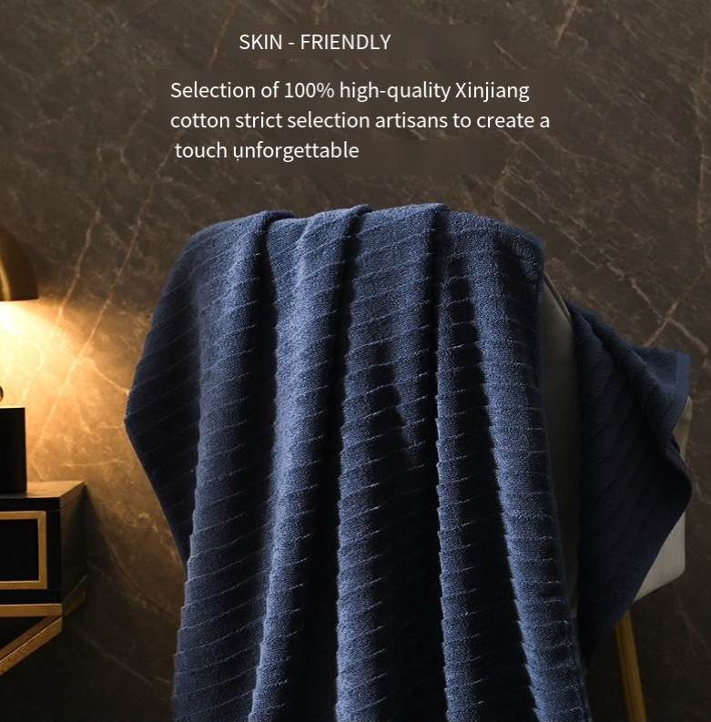 Asciugamano da bagno 100% cotone di alta qualità, altamente assorbente e ad asciugatura rapida, asciugamano super morbido_voghion.com