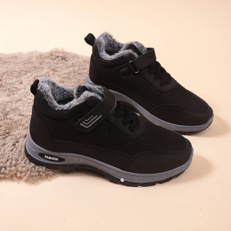 Orta Yaşlı ve Yaşlılar İçin Yeni Kışlık Erkek Botları Polar ve Kalınlaştırılmıştır_voghion.com