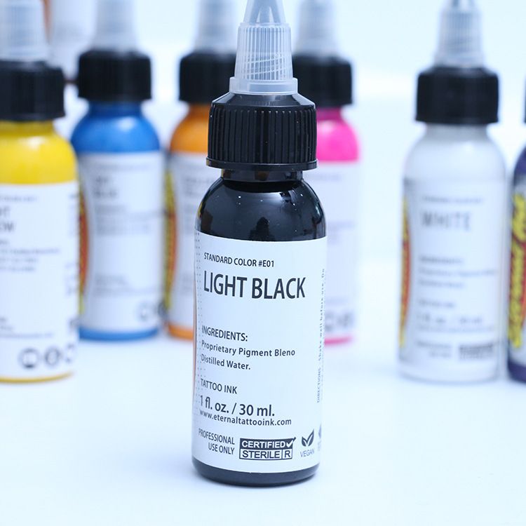 Iteno Anfänger Praxis Linie Schneiden Nebel Pigment 14 Farben Set Tattoo Tinte_voghion.com