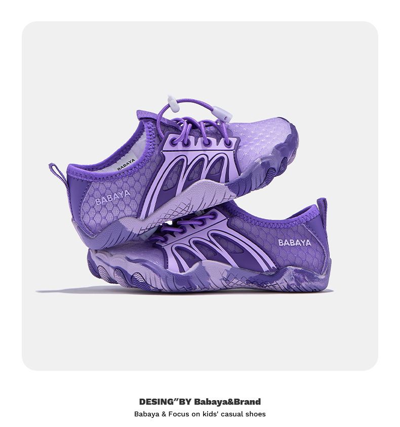 XD-YS50821 Girls' Sports Sandals, Summer New Children's Casual Breathable Running Shoes, Boys' Thin Single Mesh Shoes_voghion.com