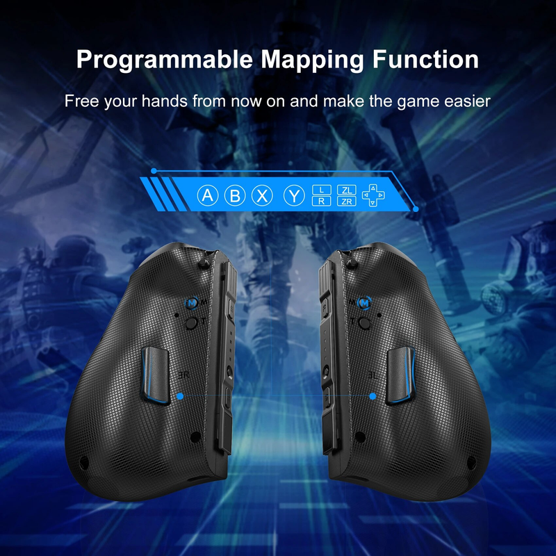 Linyuvo ks37 bluetooth gamepad controlador de jogos sem fio 6-aixs giroscópio metal joystick jogos joypad para nintendo switch_voghion.com