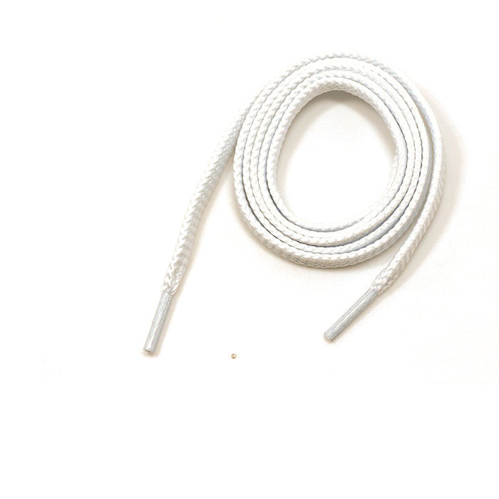Shoe Accessories double layer shoelaces flat braided sports shoes casual shoes black and white color thickened shoelaces rope a pair_voghion.com