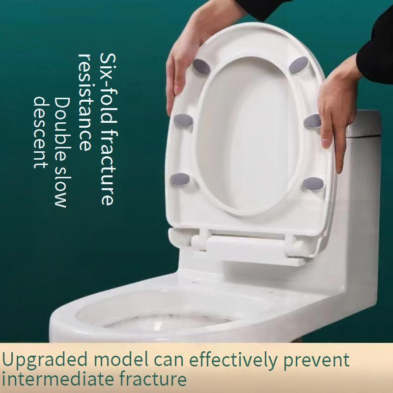 Copriwater universale per uso domestico, spesso, rallentatore, accessori vecchio stile_voghion.com