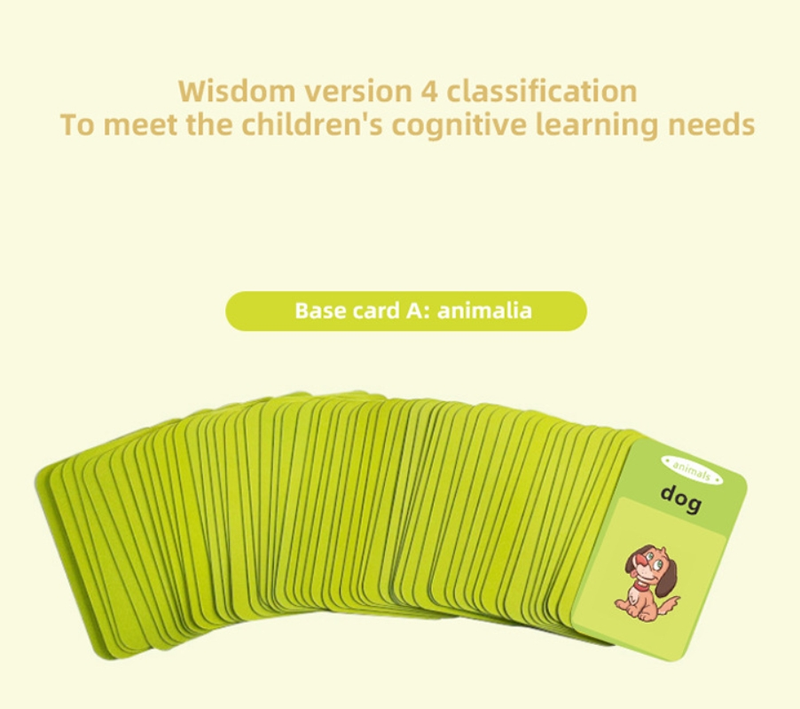 Flash Cards Foreign Trade Children's Puzzle Toys English Card Insertion Machine Bilingual Early Education Flash Card Machine_voghion.com