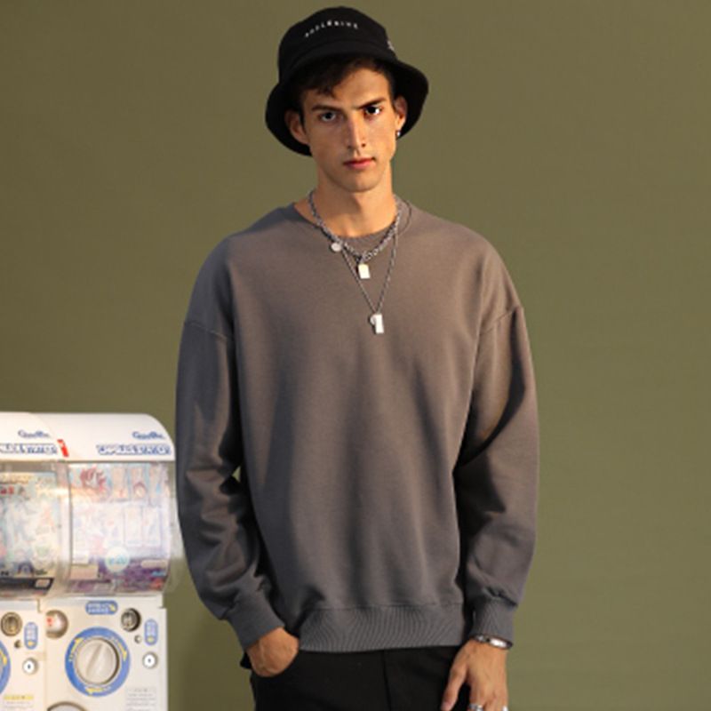 380 g dickes Loop-Sweatshirt und Hoodie für Herren, Oversized-Style, Unisex, amerikanische Übergröße, Inner-Style_voghion.com