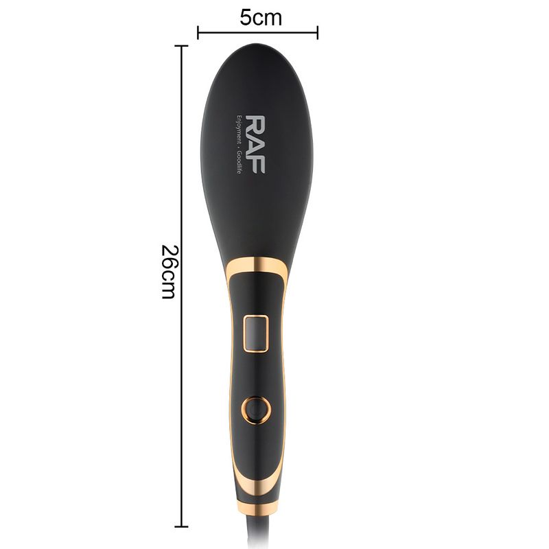 RAF Europäischer Standard-Rollen-Dual-Use-Styling Drei-in-Eins-Heißluft-Glättkamm R.405_voghion.com