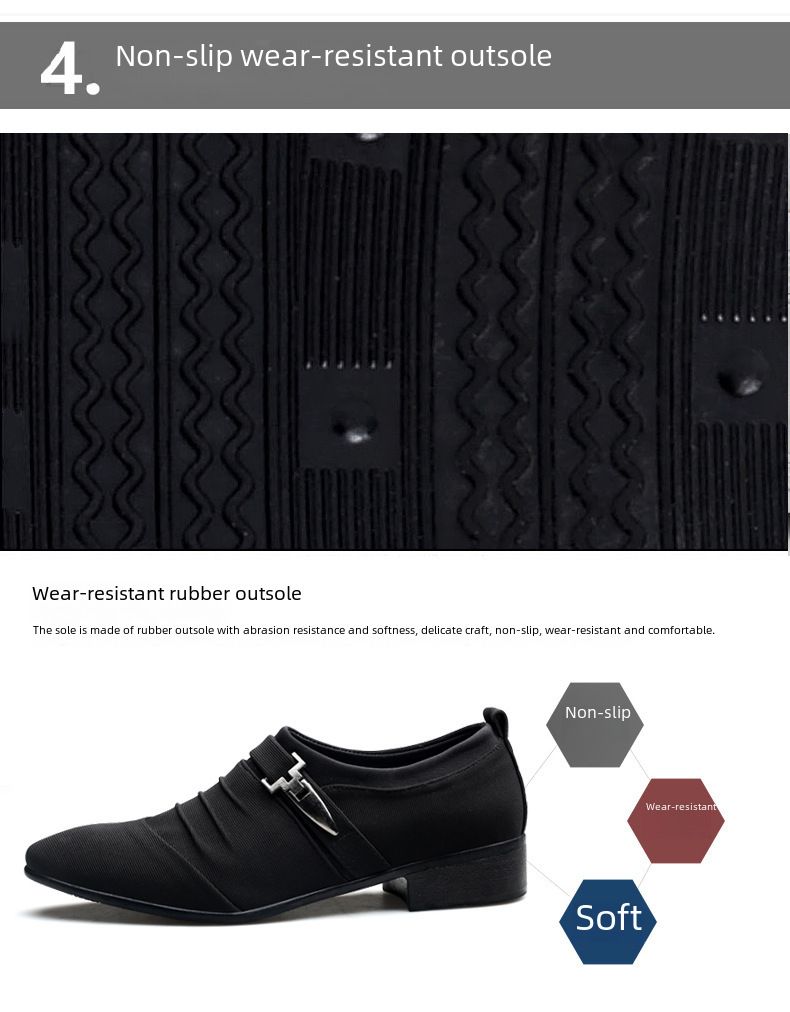 Modèle d'affaires pour hommes britanniques pointus pointus pointus grandes chaussures décontractées chaussures en toile respirantes chaussures pour hommes Joker marée de printemps et d'automne_voghion.com