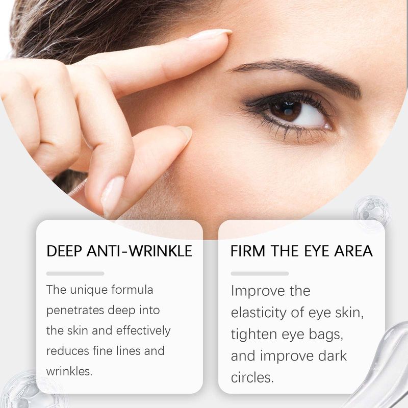 Hoygi Niacinamide Eye Gel Moisturizing Elastic Firming Skin Around The Eye Care Moisturizing Hydrating Eye Cream_voghion.com
