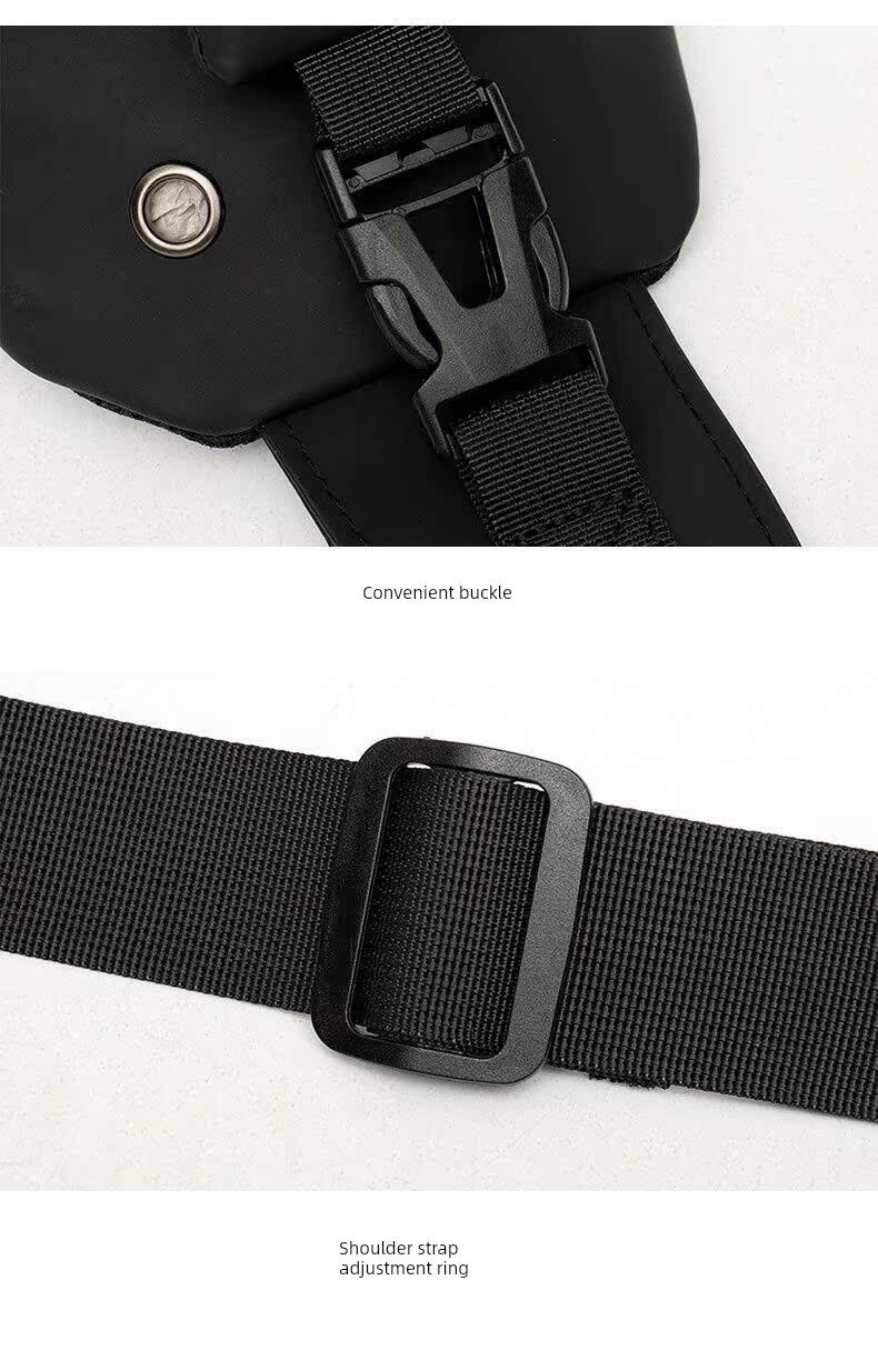Borsa a tracolla monospalla impermeabile di grande capacità, per sport all'aria aperta, da uomo, casual_voghion.com
