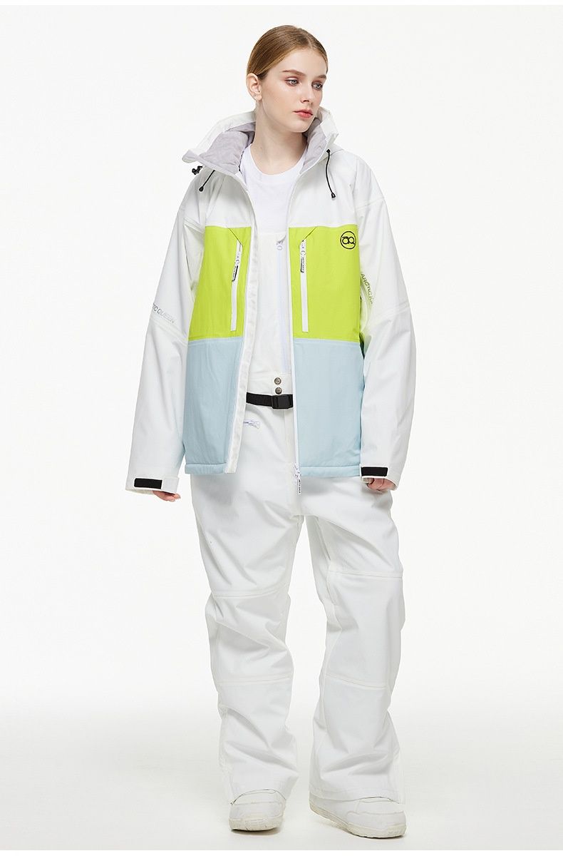 001 Tuta da sci invernale impermeabile da donna e uomo, giacca e pantaloni, nuovo modello transfrontaliero_voghion.com