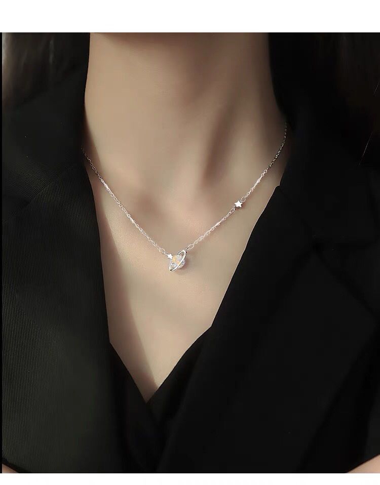 Collana Planet per donna 2023 Nuovo design di nicchia di lusso Ins Style Minimalista Trendy Migliore amica Catena per clavicola_voghion.com