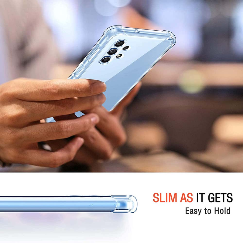 Caurspīdīgs maciņš Samsung Galaxy A04s A04 A14 4G A34 A54 5G Biezs, triecienizturīgs, mīksts silikona vāciņš tālruņa vāciņam S23 Ultra S22 Plus S23+_voghion.com