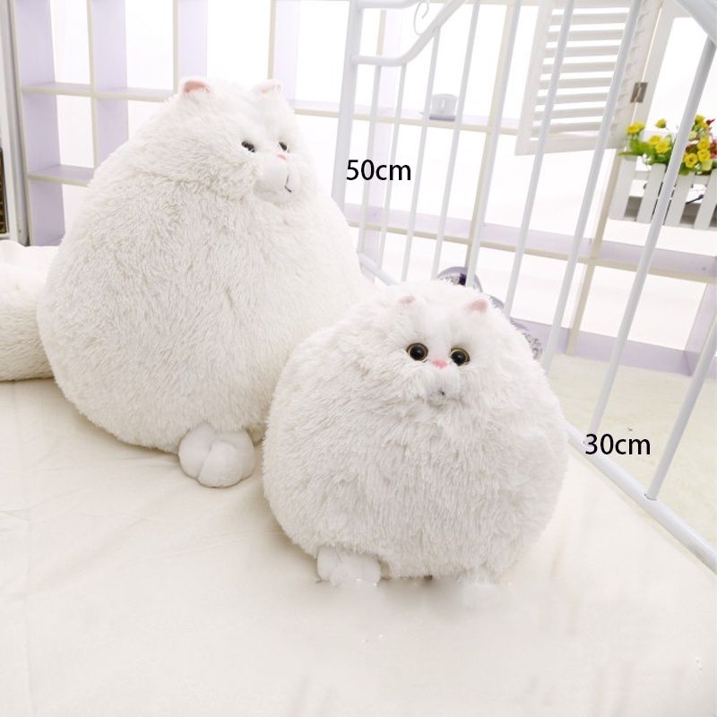 Cat Persian Longtail Cute Plush Toy_voghion.com