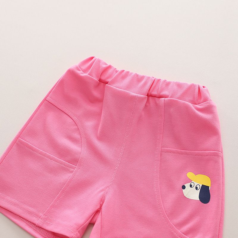 Sommer 2024 neues Poloshirt mit Revers, Welpen-Kurzarmkleidung, Babyjungen, Shorts, Kinderset_voghion.com