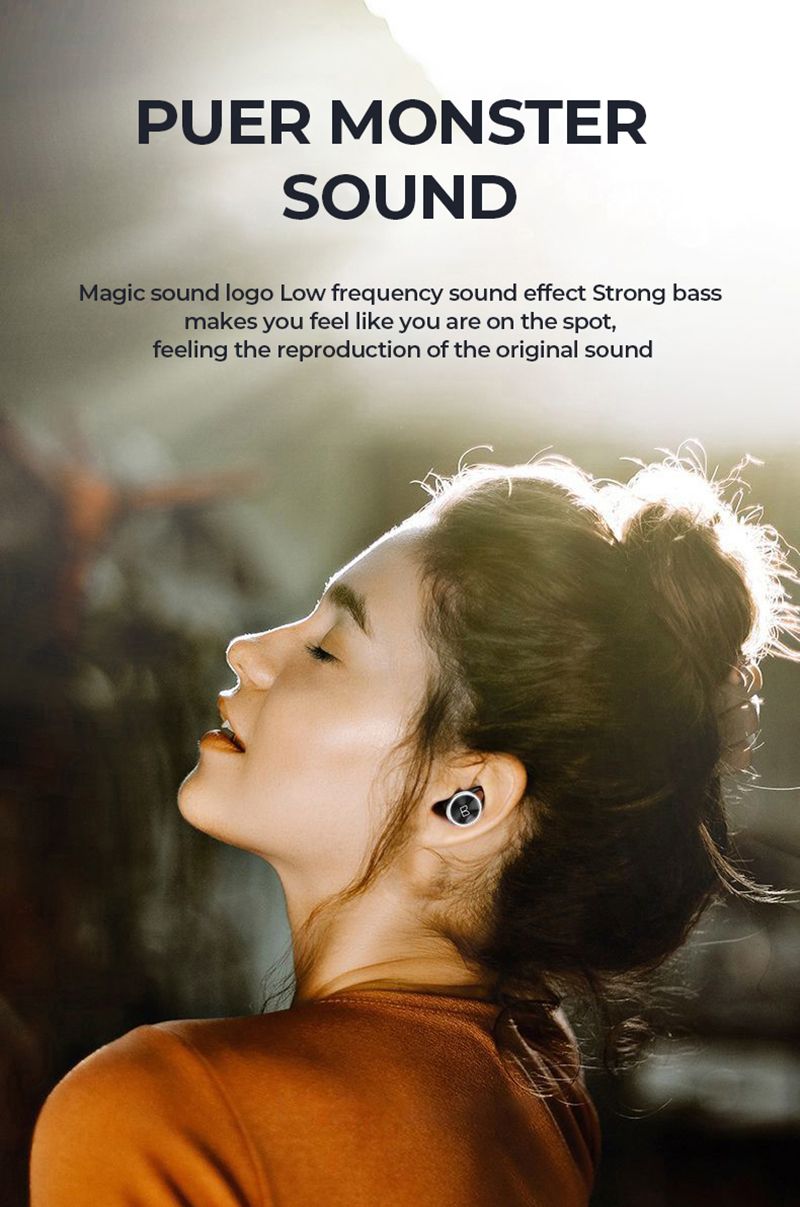 Écouteurs intra-auriculaires Bluetooth Monster Clarity 101 AirLinks TWS, réduction du bruit ENC, étanches, sans fil_voghion.com