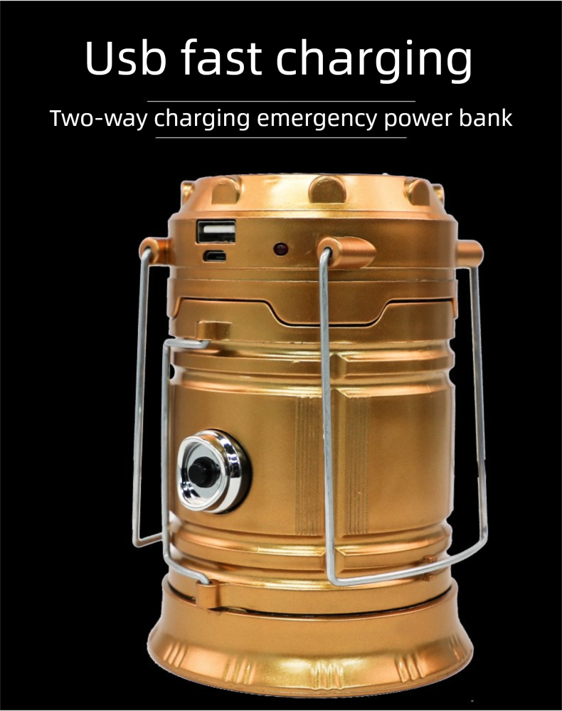 5800 Solar Powered Multifunctional Handheld Lantern Outdoor Emergency Tent Illumination Lamp Camping Light_voghion.com