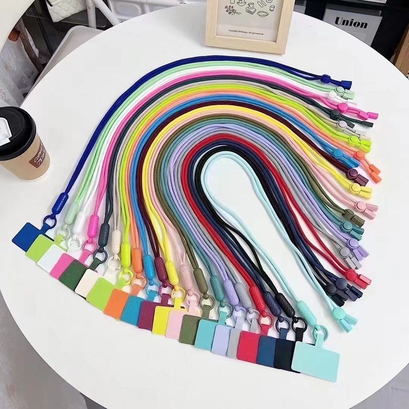 Tracolla di nuovo stile, collo a tracolla, chiave del cellulare alla moda, etichetta appesa, corda regolabile per evitare perdite_voghion.com