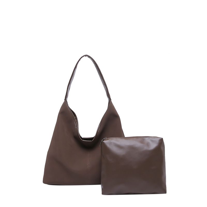 Sac seau en daim souple pour femme, nouvelle tendance automne-hiver 2024, grande capacité, à bandoulière_voghion.com