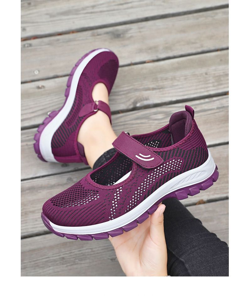 Damskor Andas lätta bekväma vardagsskor flygande vävda skor_voghion.com