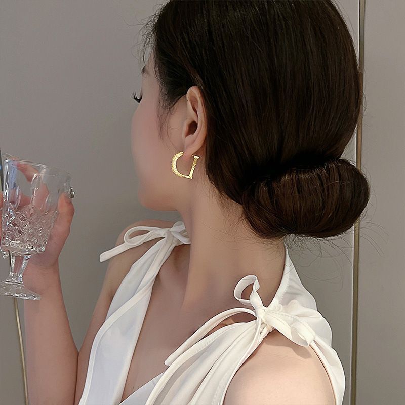Accessori da donna Dia Set Semplice Temperamento Design Senso Trend Orecchini_voghion.com