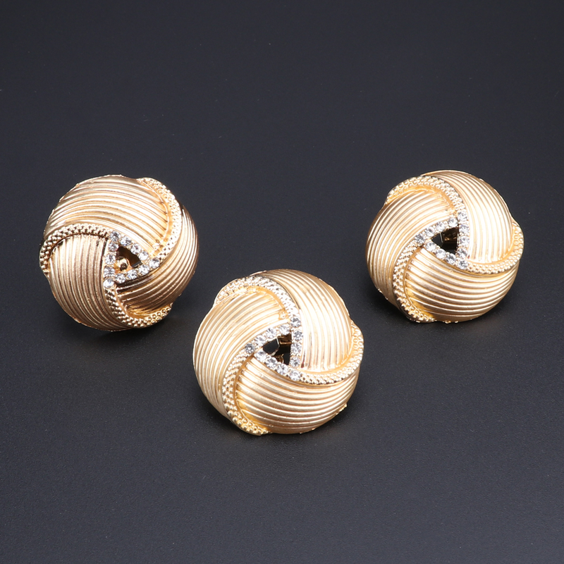 Set di gioielli in oro Dubai per donna grande set di gioielli per collana Set di gioielli da sposa per donna Accessori da sposa_voghion.com