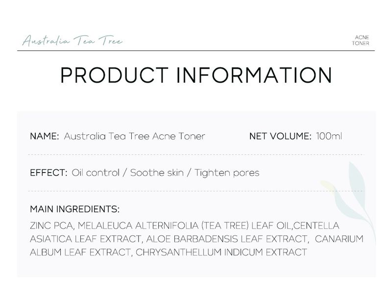 Toners Tea Tree Anti Acne Toner 100ml Hydrating Moisturizing Skin Care Products_voghion.com