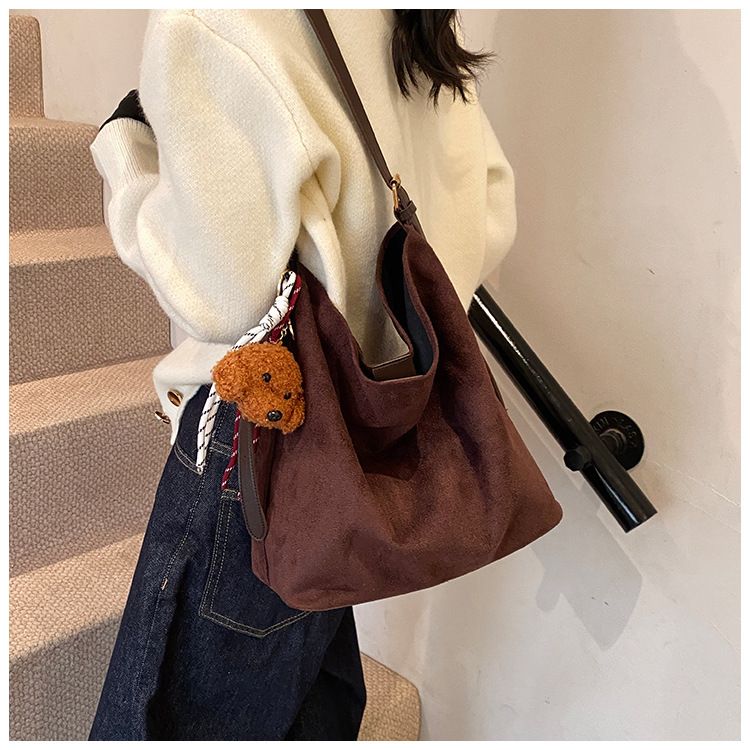 Leopard Print Tote Bag, Armpit Bag, Large Capacity Fashion Shoulder Bag, Handbag, Oblique Span Bag._voghion.com