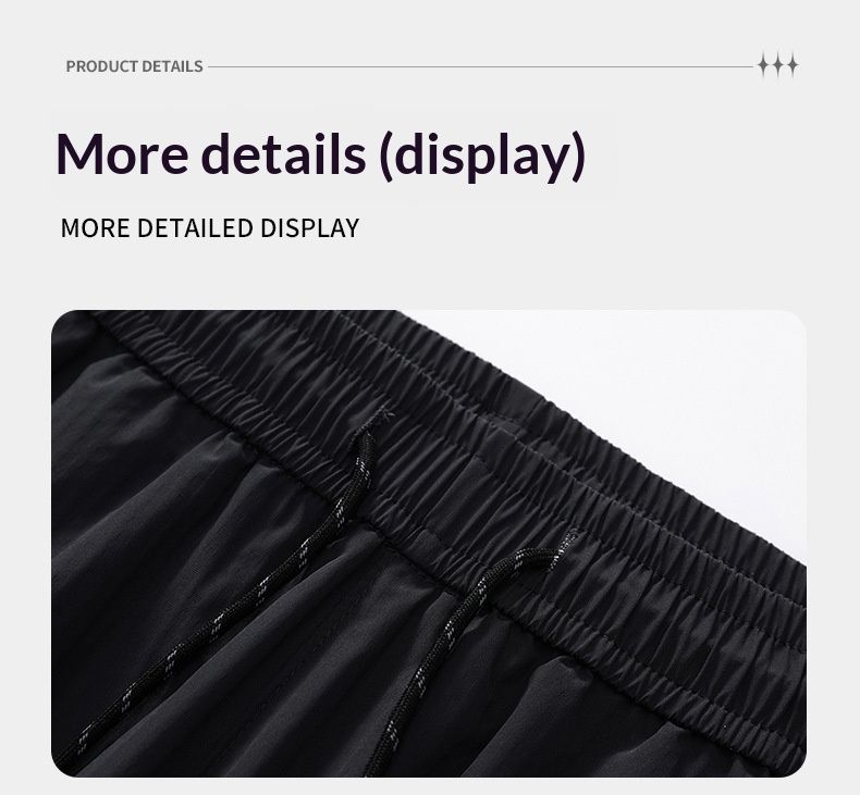 001 Hiking Solid Color Men's Spring Outdoor Thickened Fashion Versatile Casual Windproof And Water-Resistant Pants_voghion.com