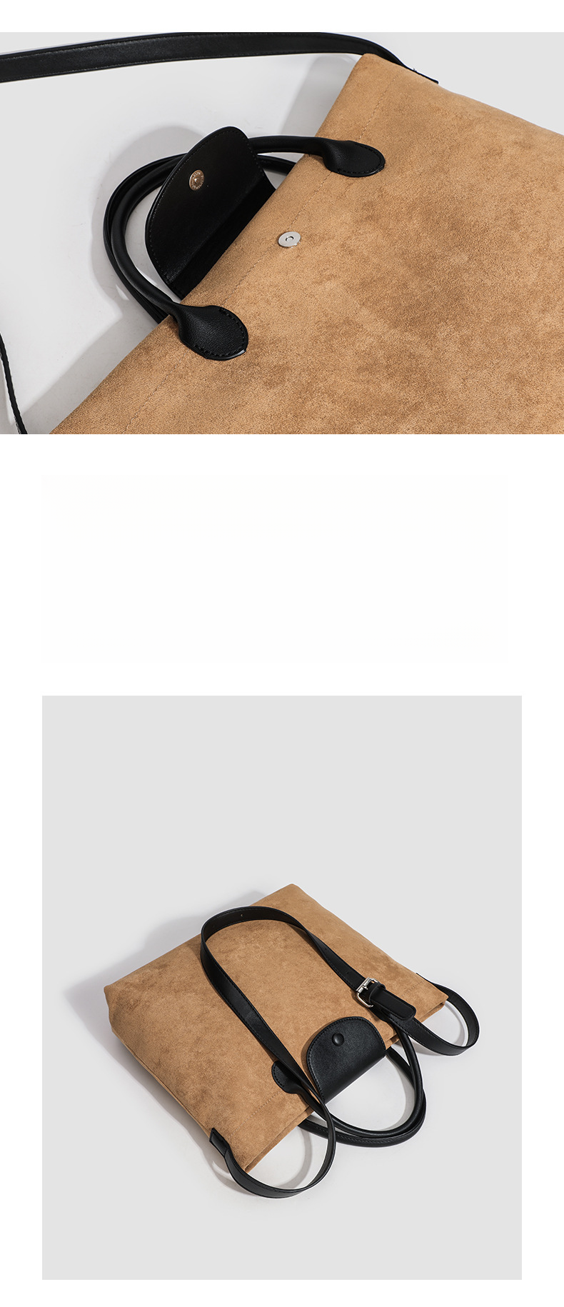 Bolsa coreana fosca de grande capacidade, nova bolsa transversal primavera/verão 2025_voghion.com