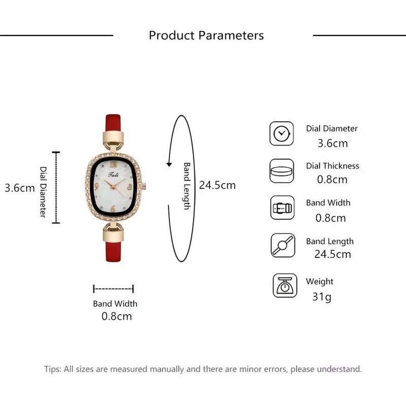 Orologi da donna, tendenza moda, cinturino in marmo, strass, quadrante digitale con diamanti, orologio al quarzo da donna in due pezzi._voghion.com