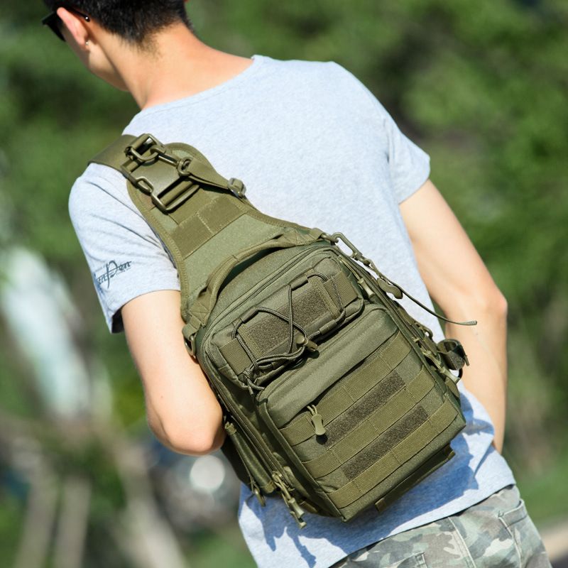 Bolso bandolera táctico Luya para hombre, mochila grande multifuncional para deportes al aire libre_voghion.com