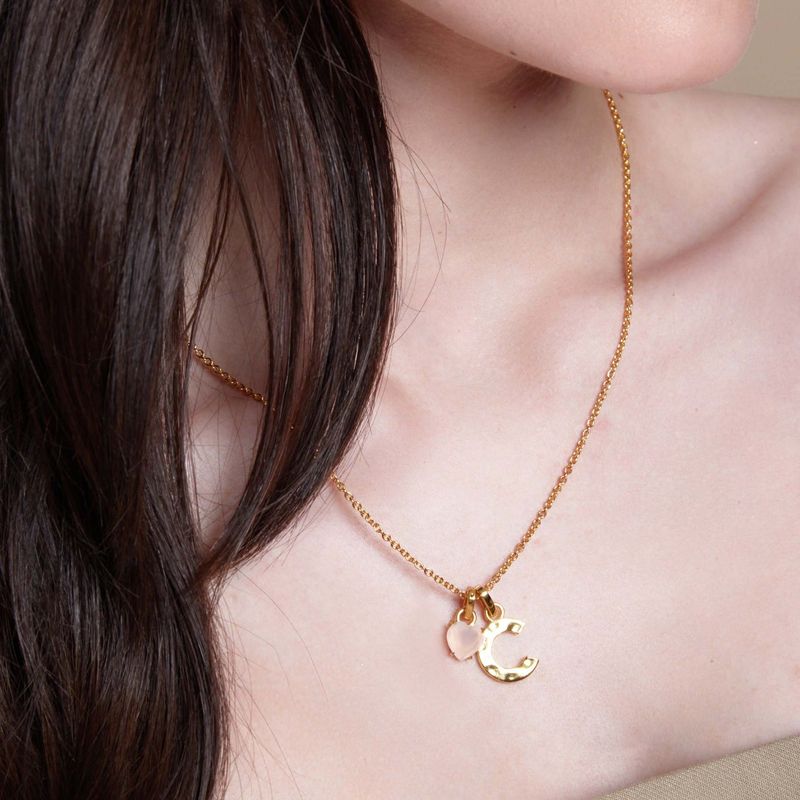 Sieraden & Accessoires Roestvrij staal Nieuwe munt Hartvormig Onregelmatig Ingelegd Zirkonium Agaat Natuursteen Hanger Ketting Oven Vacuüm Elektrisch_voghion.com