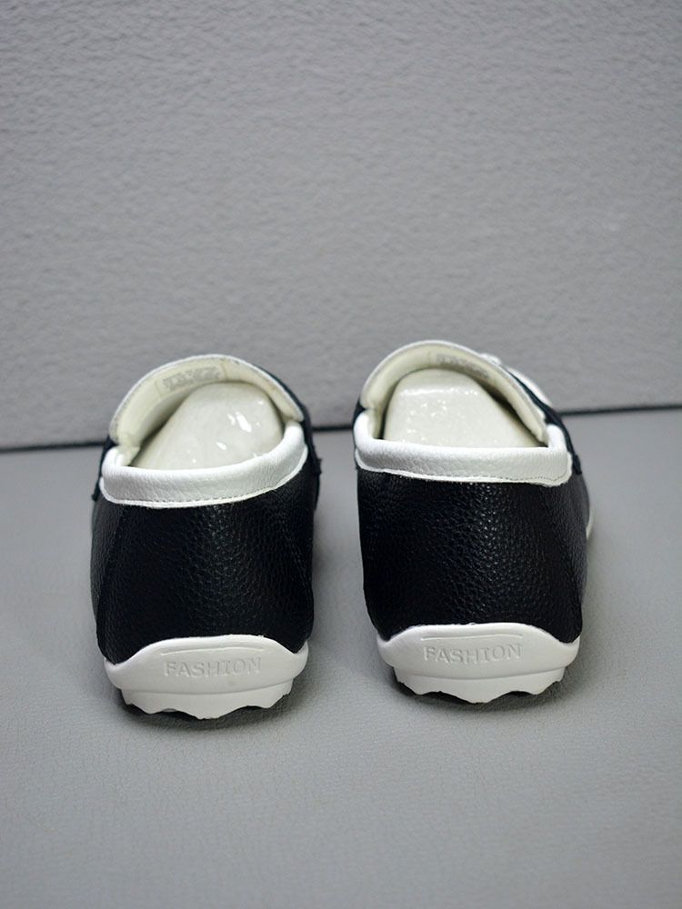 Trendy 2024 Autumn New Le Fu Men's Soft Soled Bean Trendy One Foot Casual Shoes_voghion.com