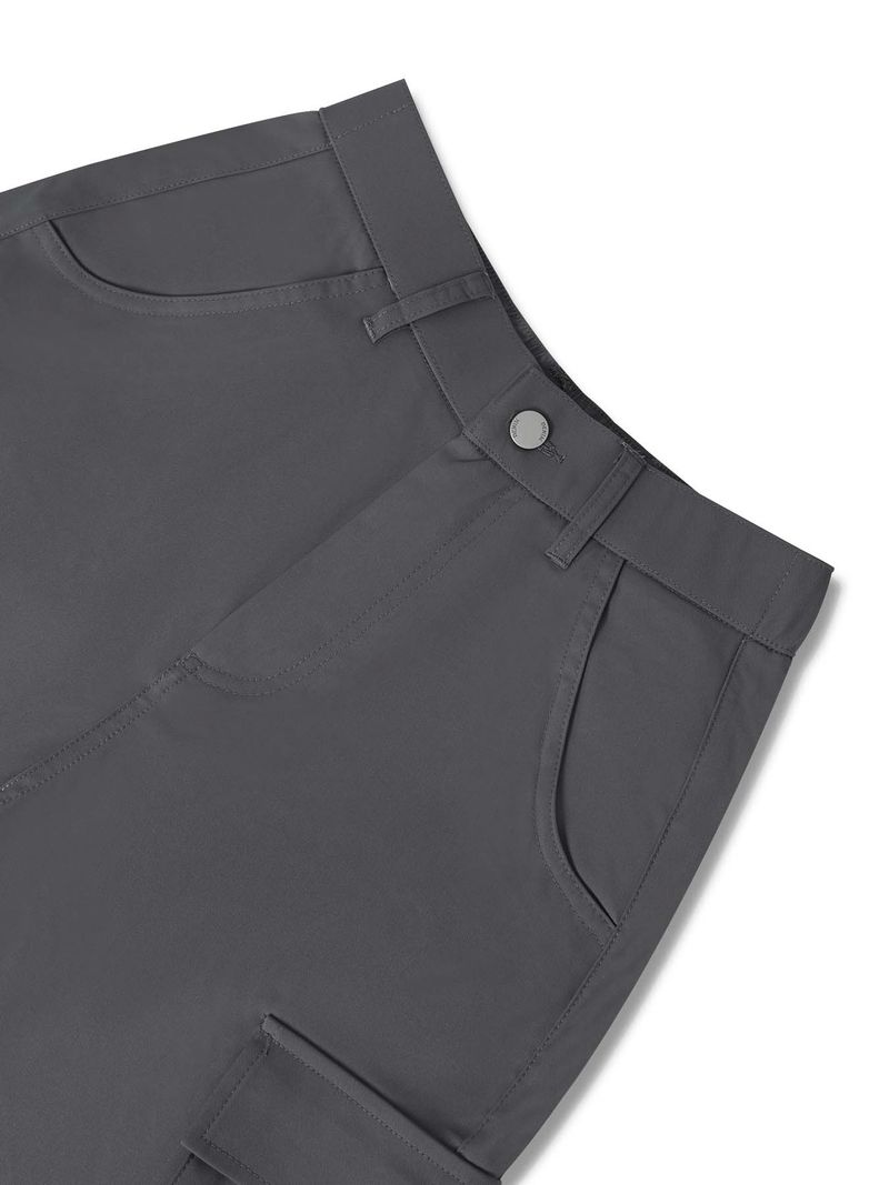 Ropa de mujer, monos casuales, pantalones tácticos retro con múltiples bolsillos_voghion.com