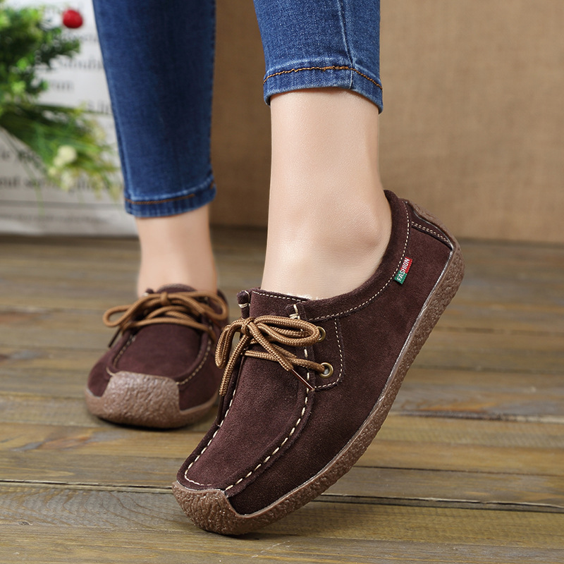 Damen-Slip-on-Loafer, bequeme flache Schuhe, bequemer, flacher Loafer zum Gehen
_voghion.com